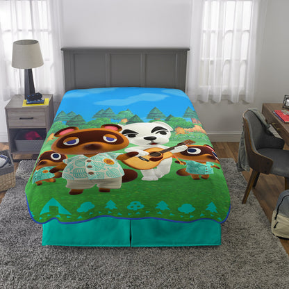 Animal Crossing  Blanket, 62" x 90"