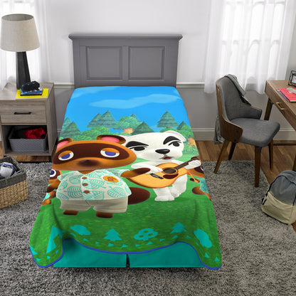 Animal Crossing  Blanket, 62" x 90"
