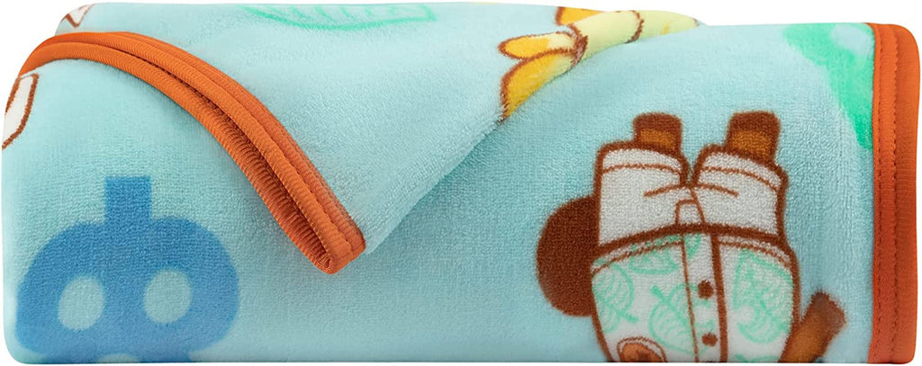 Animal Crossing  Happy Face Blanket, 62"x 90"