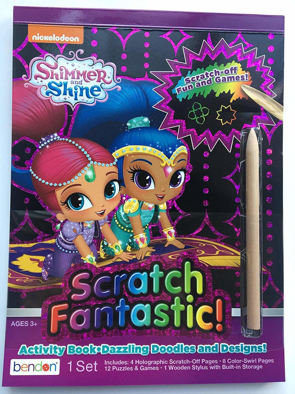 Shimmer and Shine Scratch Fantastic Activity Book