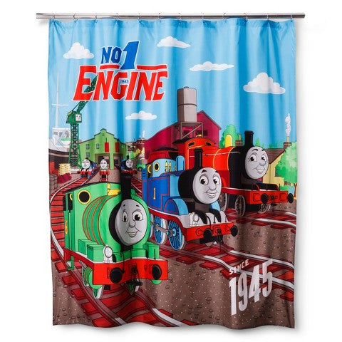 Thomas The Tank Engine "Fun" Shower Curtain