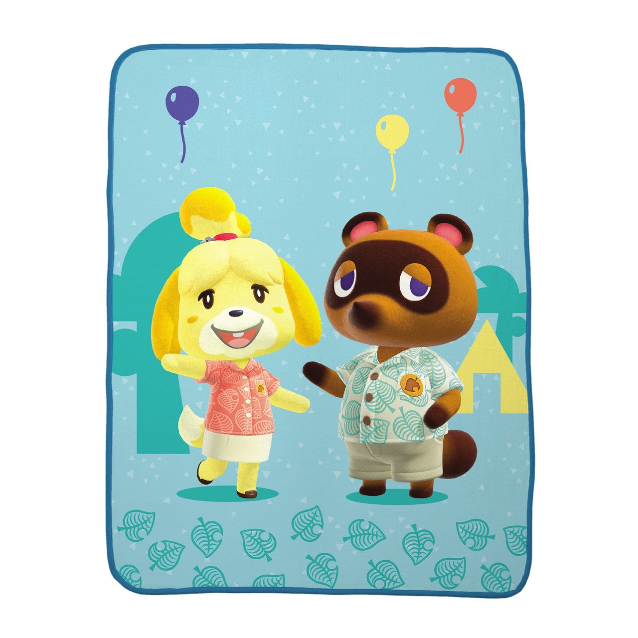 Animal Crossing Campsite Fun Throw