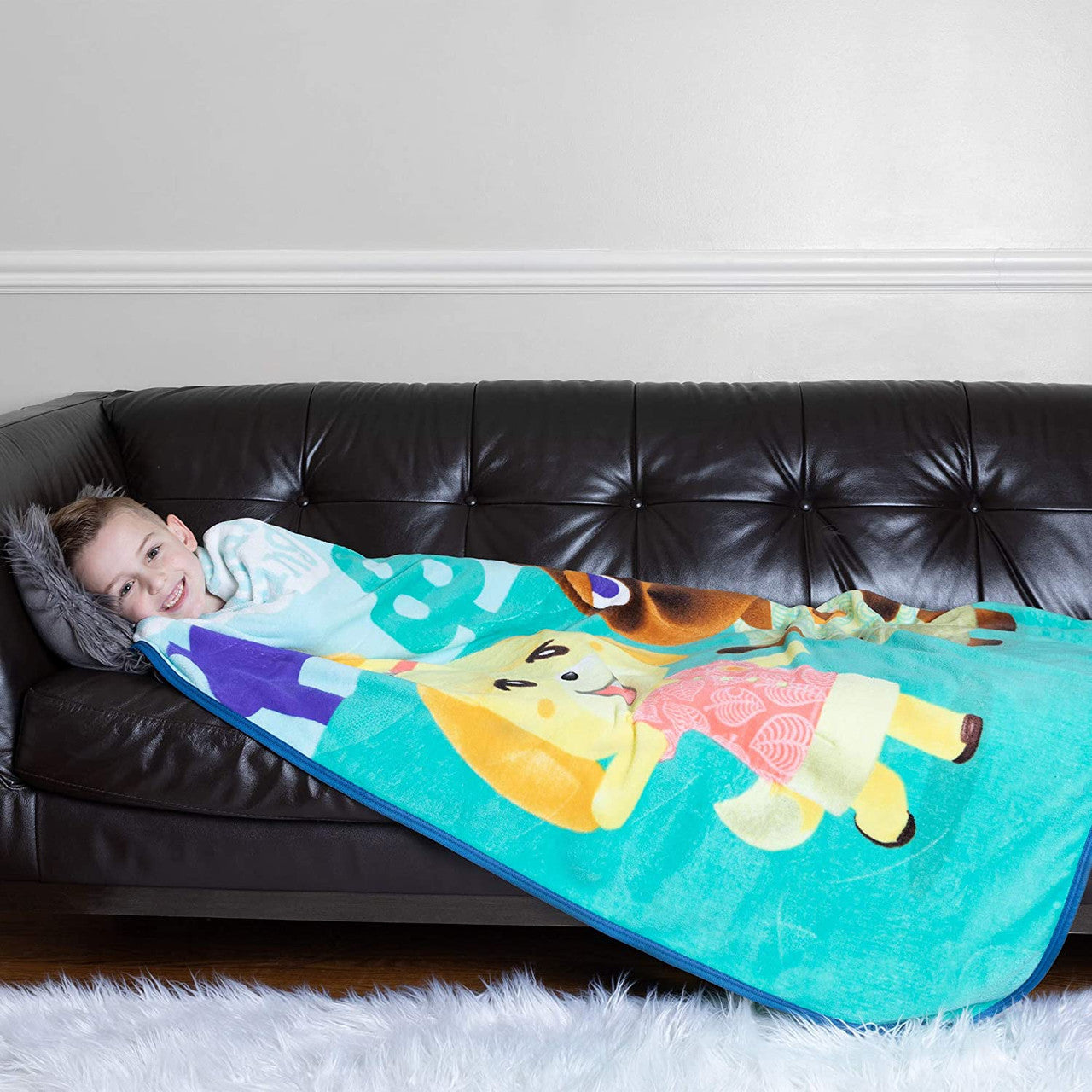 Animal Crossing Town Living Throw