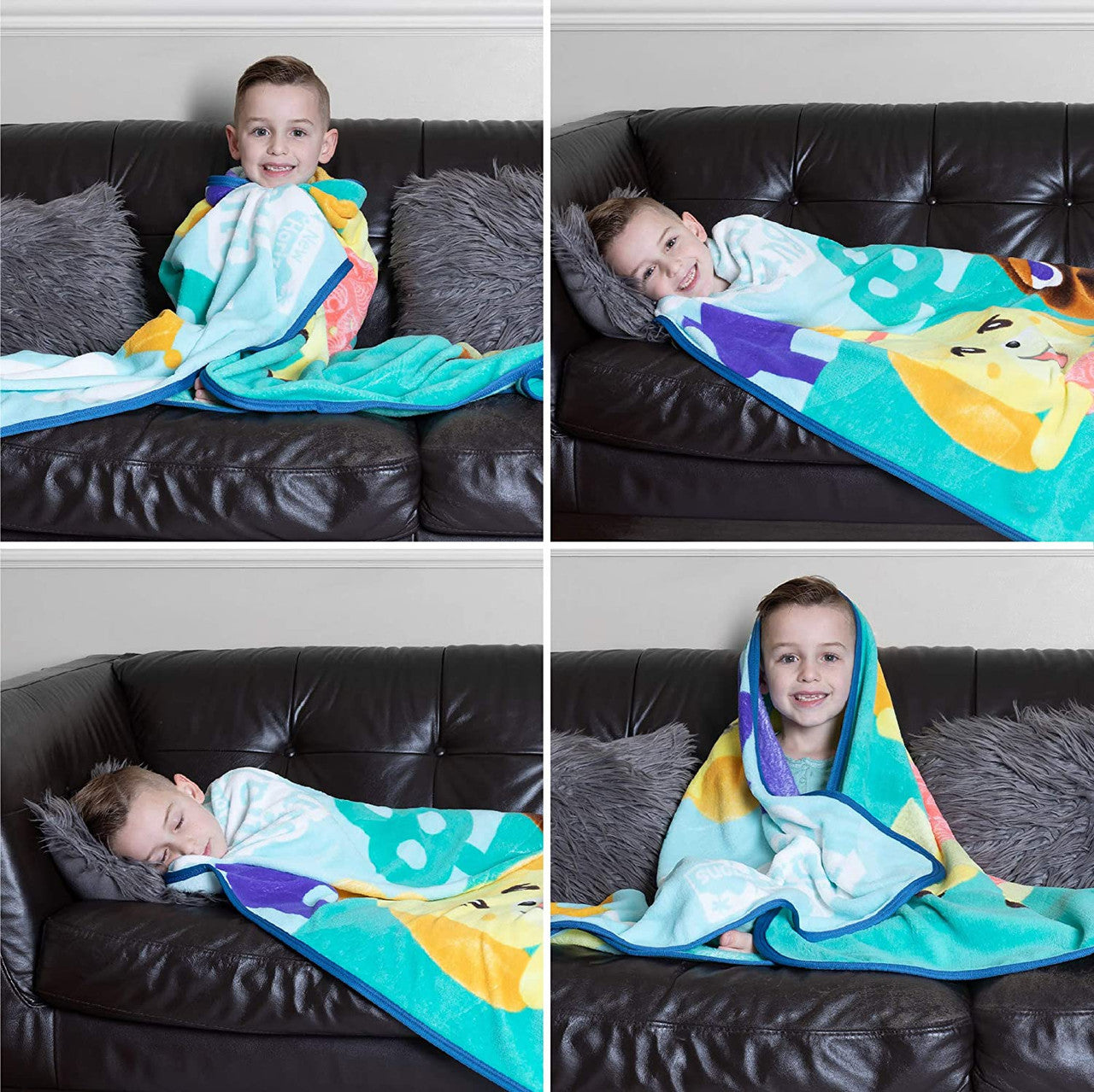 Animal Crossing Town Living Throw