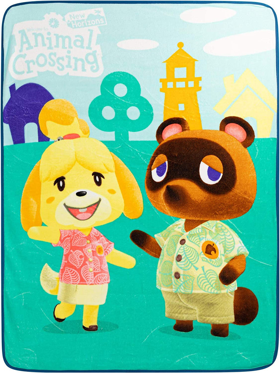 Animal Crossing Town Living Throw