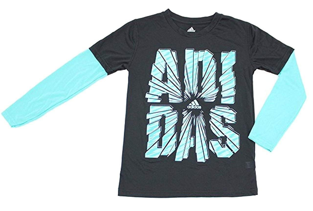 Adidas Boys 'Breakthrough' Dry Fit Performance Top