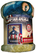 Captain America Micro Raschel Throw Blanket The First Avenger