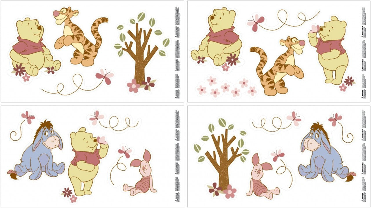 Disney Pooh Delightful Day Wall Decals
