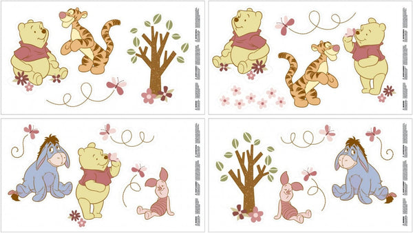 Disney Pooh Delightful Day Wall Decals