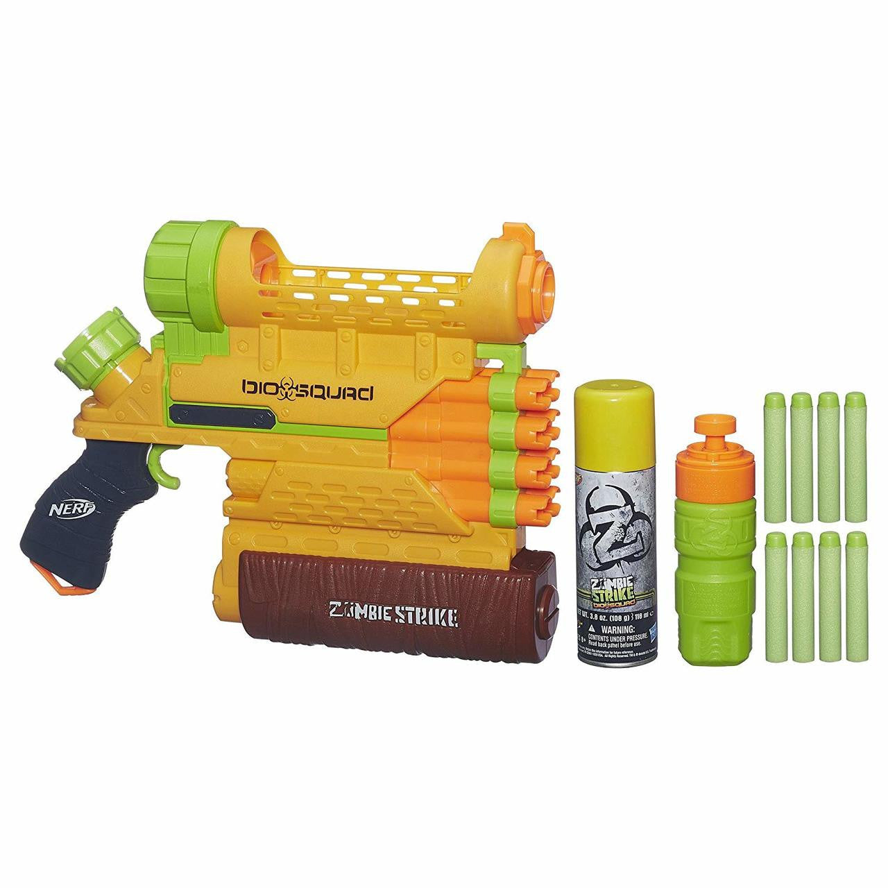 Nerf Zombie Strike Biosquad Zombie Abolisher ZR-800 Blaster
