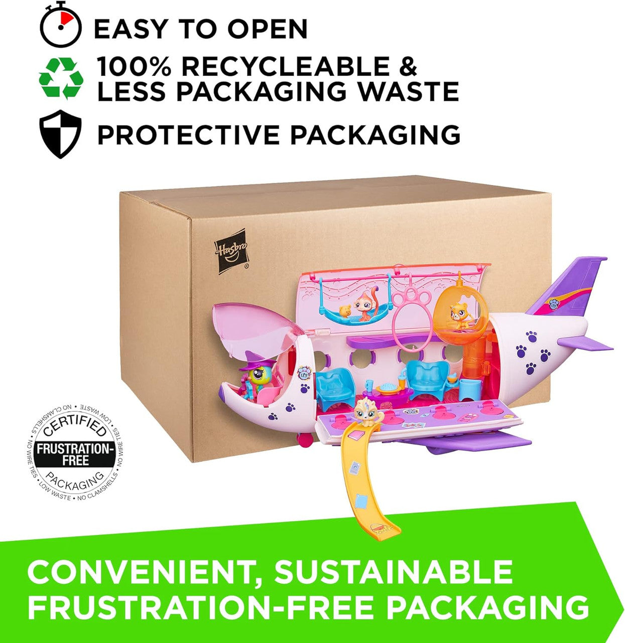 Littlest Pet Shop Pet Jet Playset Toy