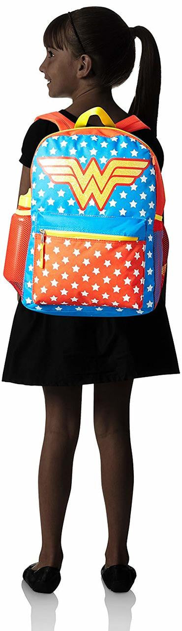 Wonder Woman Backpack 5pc Set