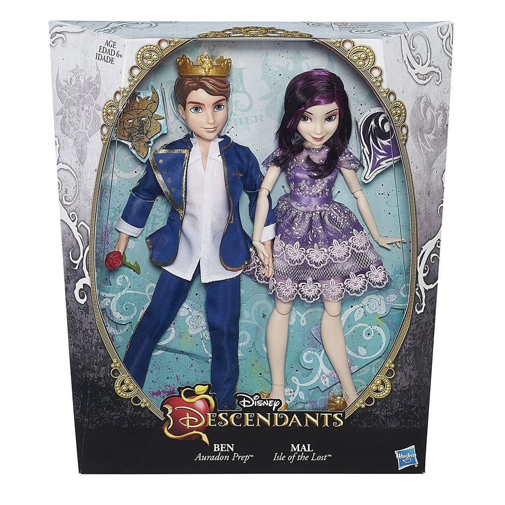 Disney Descendants Mal and Ben 2-Pack Dolls