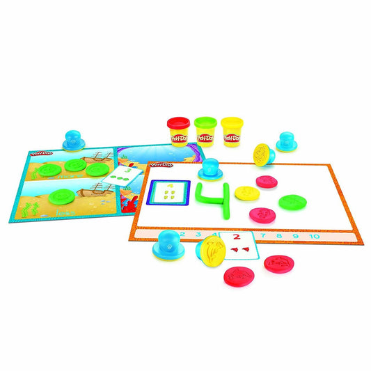 Play-Doh Shape and Learn Numbers and Counting