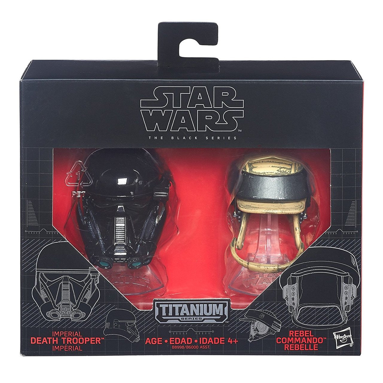 Death Trooper and Rebel Commando Helmets