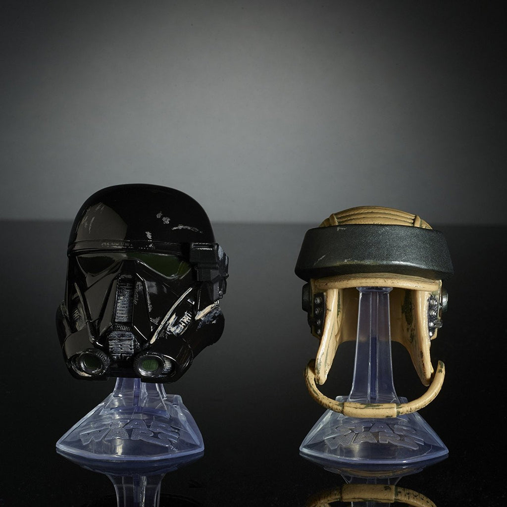 Death Trooper and Rebel Commando Helmets