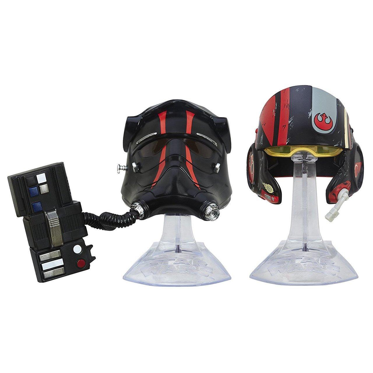 TIE FIghter Pilot and Black Leader Poe Dameron Helmets