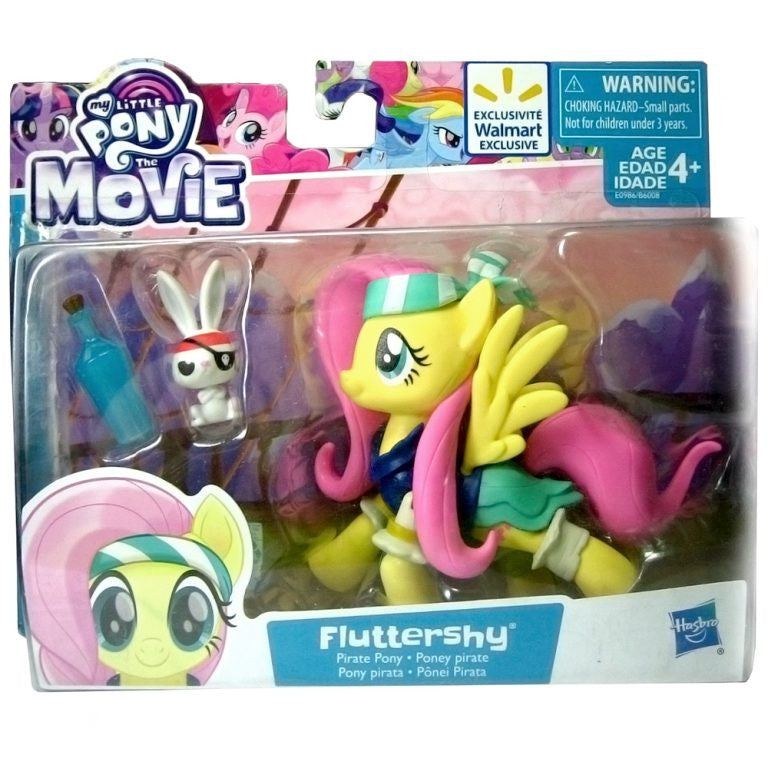 Fluttershy Pirate Pony figure with pet