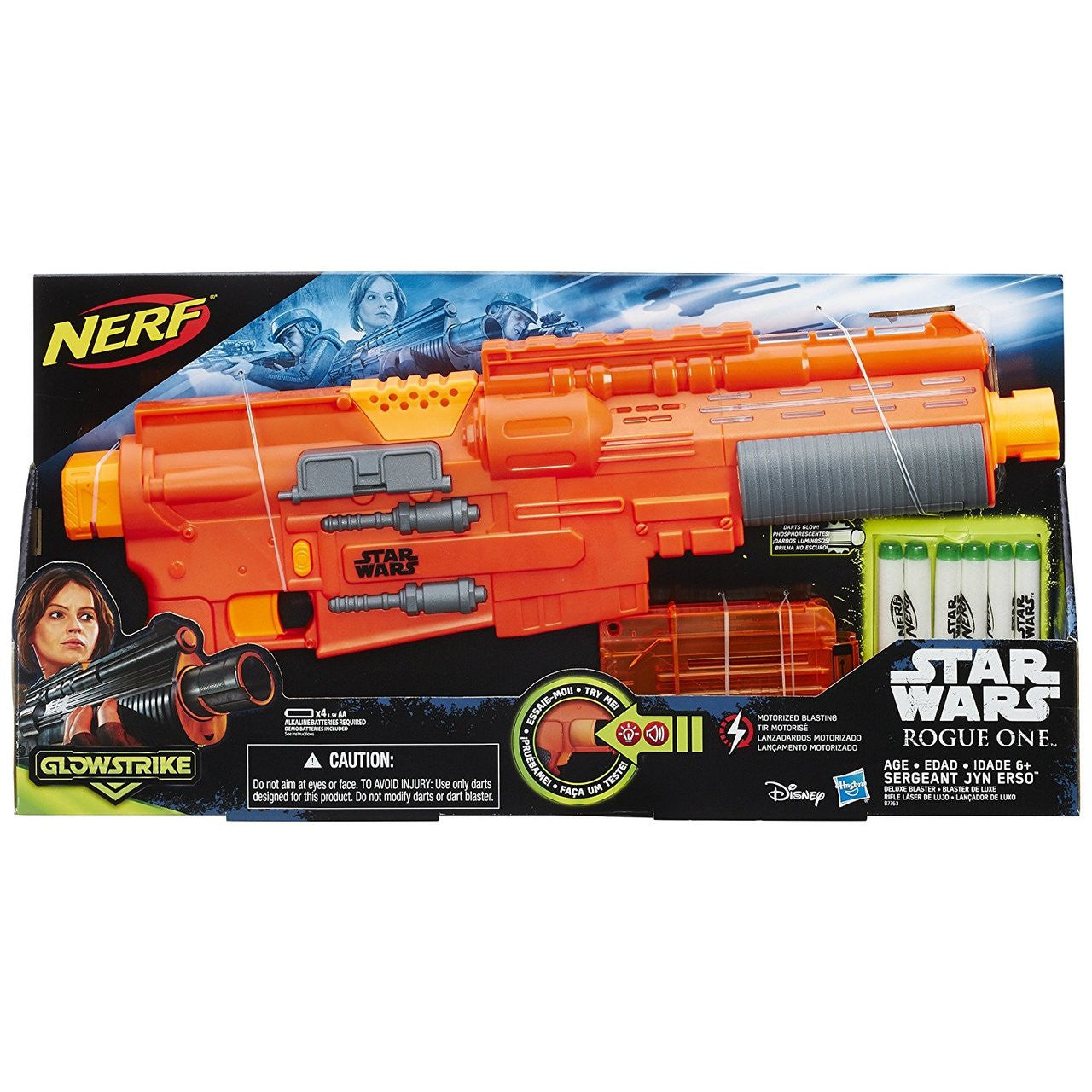 Nerf - Star Wars Rogue One: Jyn Erso Glowstrike Blaster