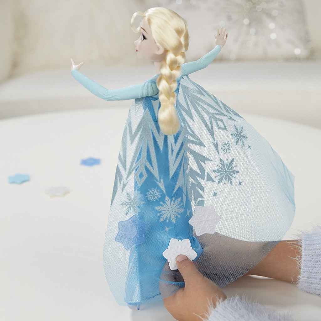 Disney Frozen Snow Powers Elsa Doll w/ Snowflakes