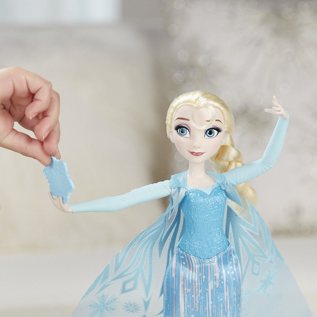 Disney Frozen Snow Powers Elsa Doll w/ Snowflakes