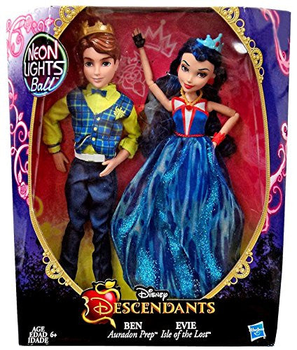 Descendants Neon Exclusive Ben and Evie Doll