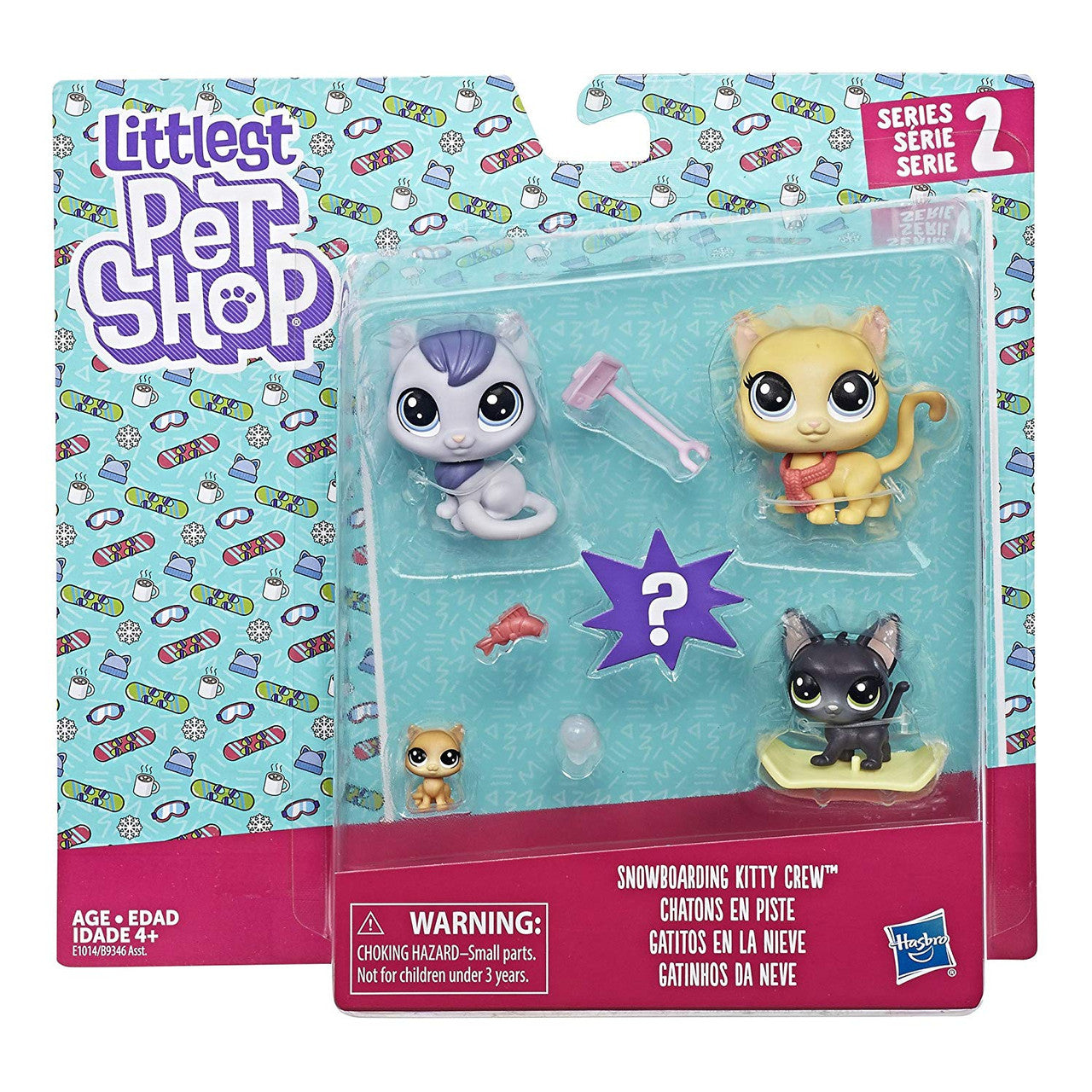 Littlest Pet Shop Snowboarding Kitty Crew