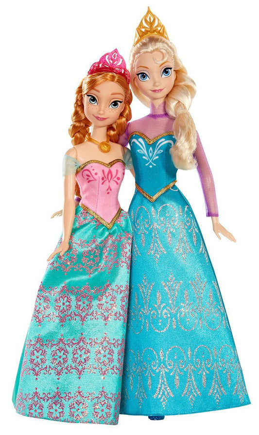 Disney Frozen Royal Sisters Anna and Elsa Doll Set