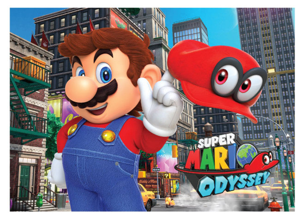 Super Mario Odyssey Decorative Pillow