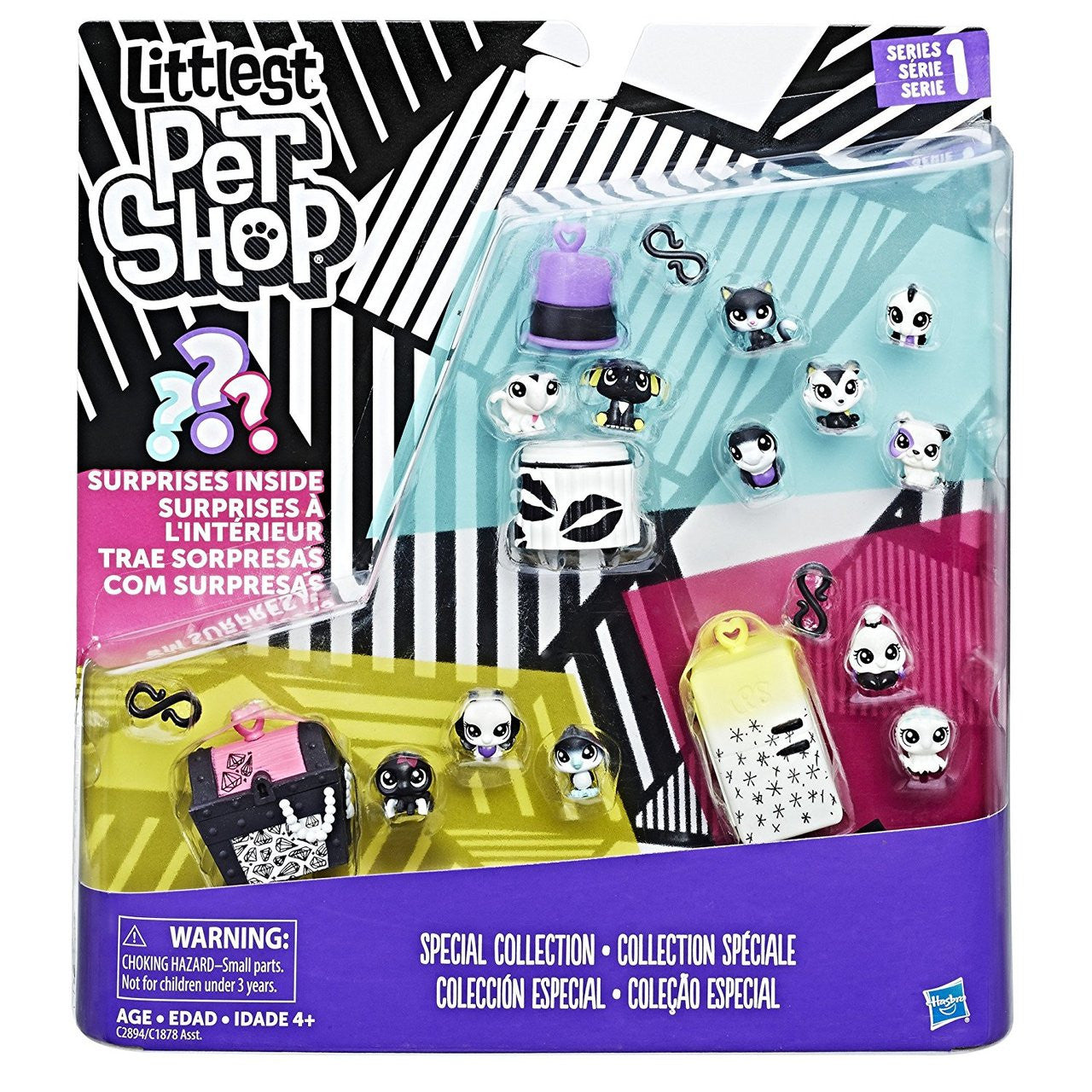 Littlest Pet Shop Black & White Pet Pack