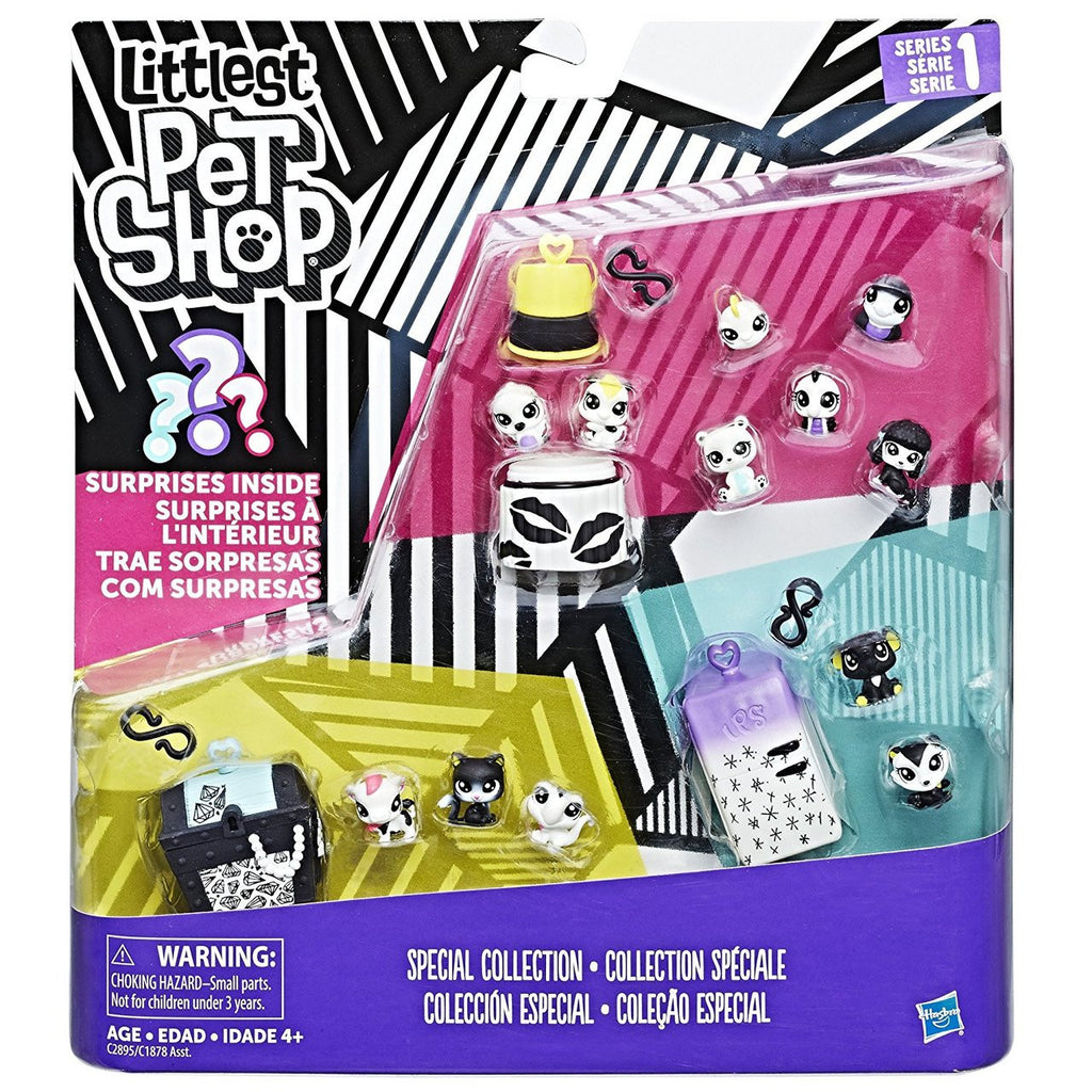 Littlest Pet Shop Black & White Pet Pack- Collection 2