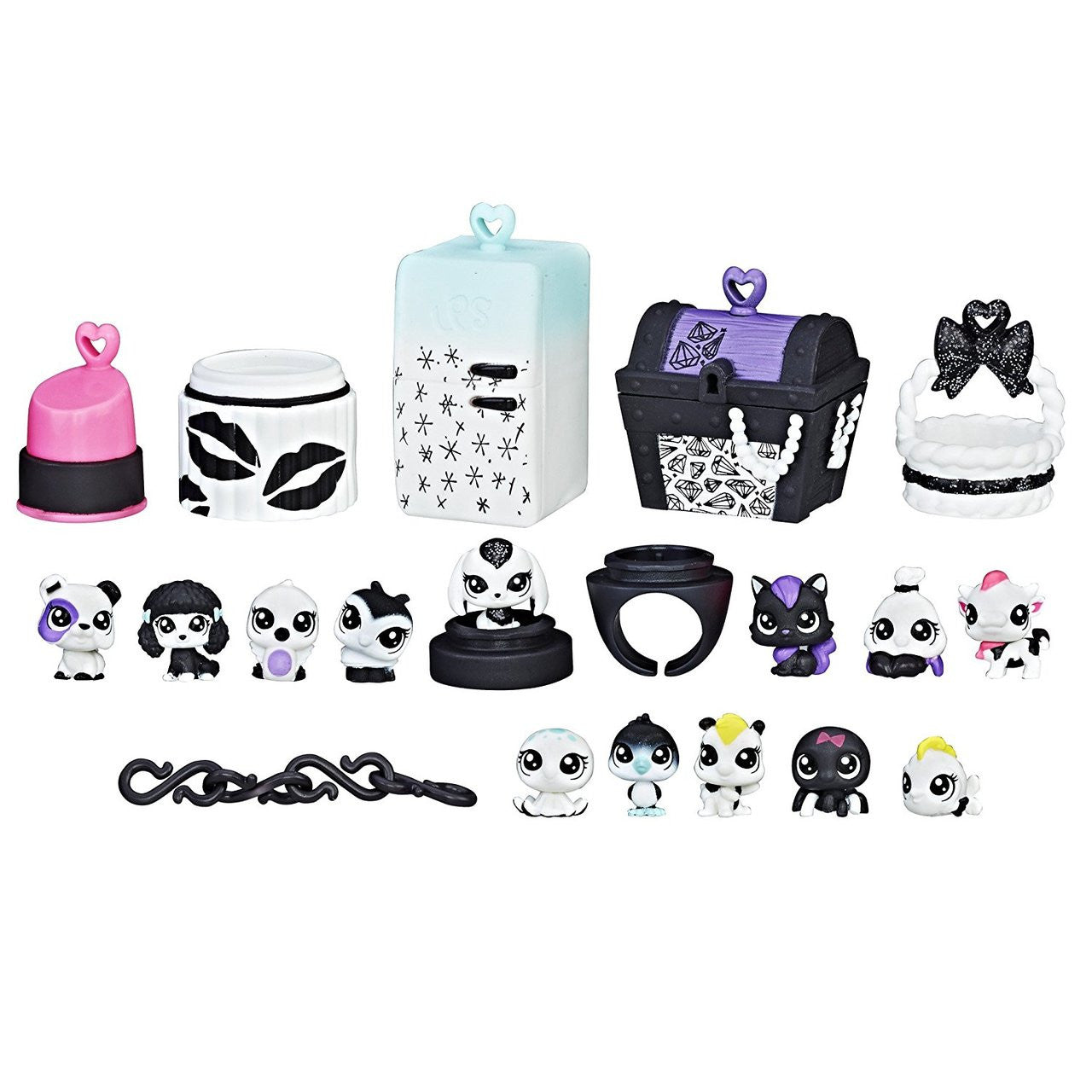 Littlest Pet Shop Black & White Pet Pack- Collection 3