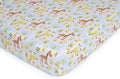 Carter's Easy Fit Printed Crib Fitted Sheet, Animal