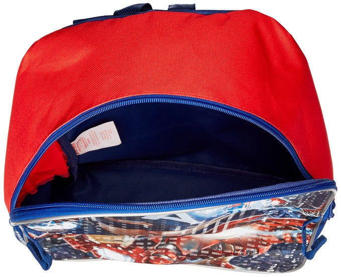 Marvel Boys' Captain America Backpack with Lunch Kit