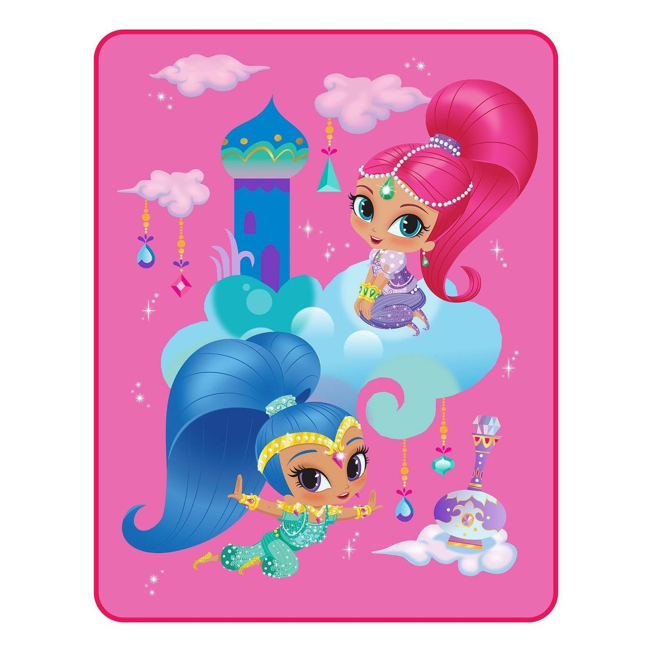 Shimmer and Shine Throw Blanket