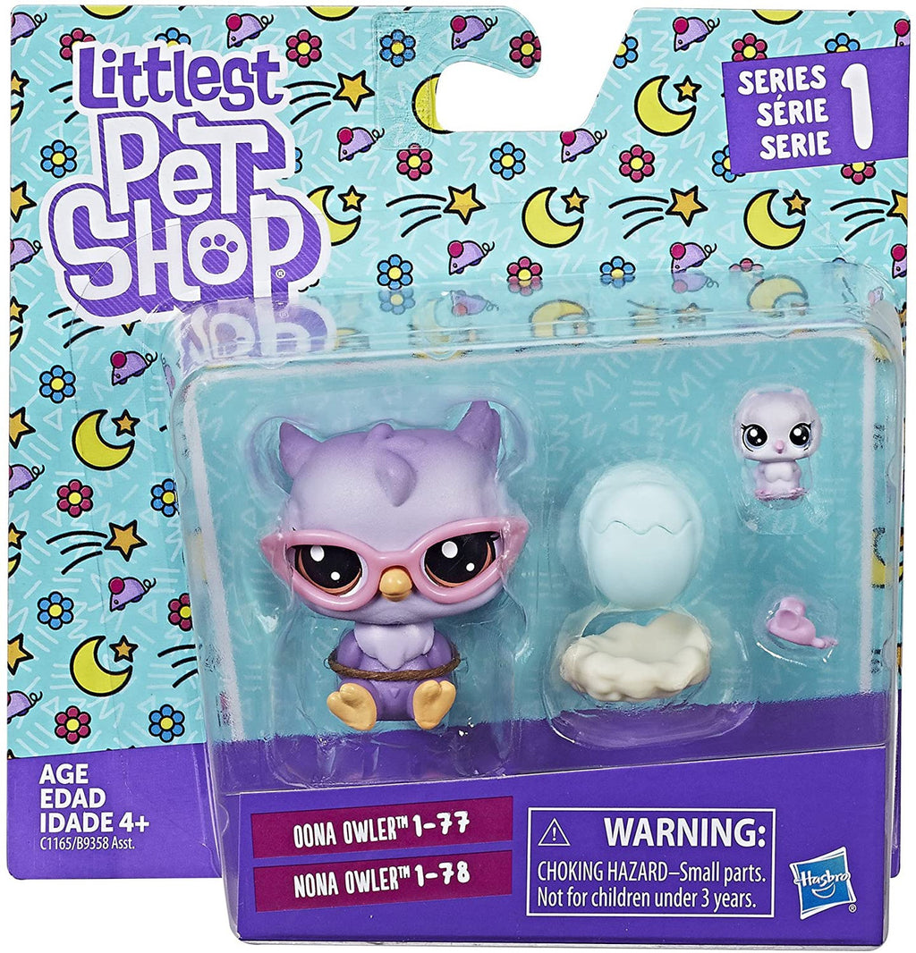 Littlest Pet Shop Oona Owler/Nona Owler