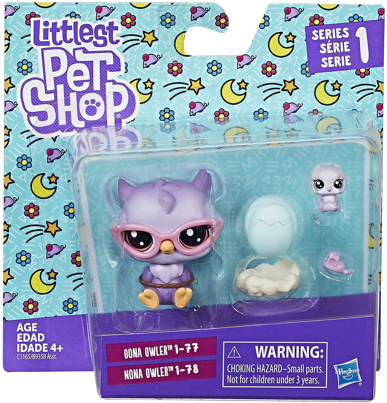 Littlest Pet Shop Oona Owler/Nona Owler