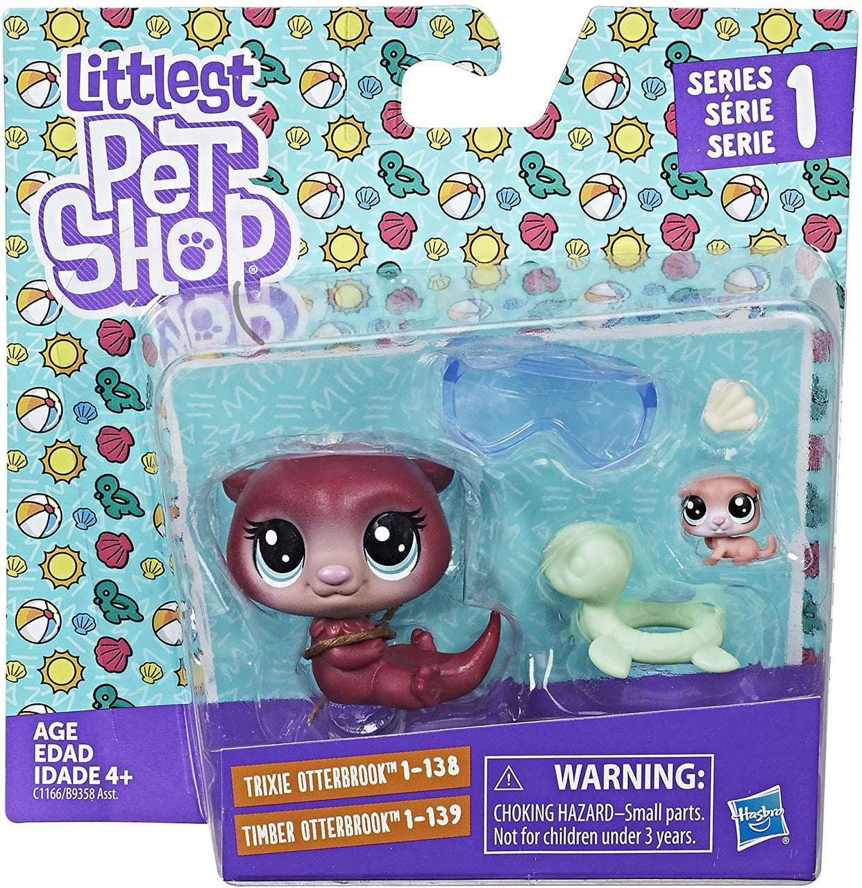 Littlest Pet Shop Trixie Otterbrook/Timber Otterbrook