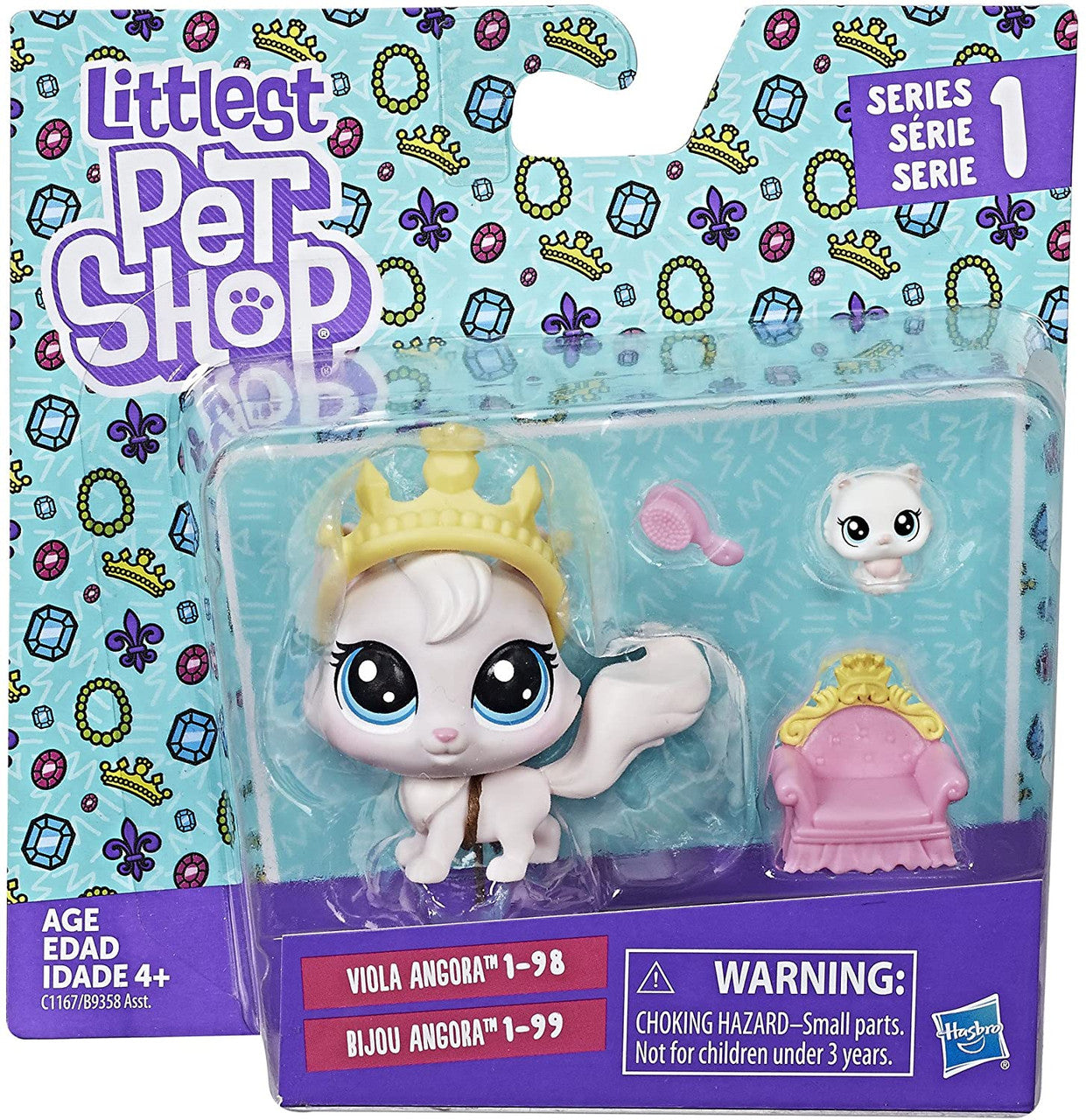 Littlest Pet Shop Viola Angora/Bijou Angora