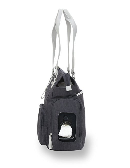 Carter's "Pack-It-All" Tote Diaper Bag, Grey