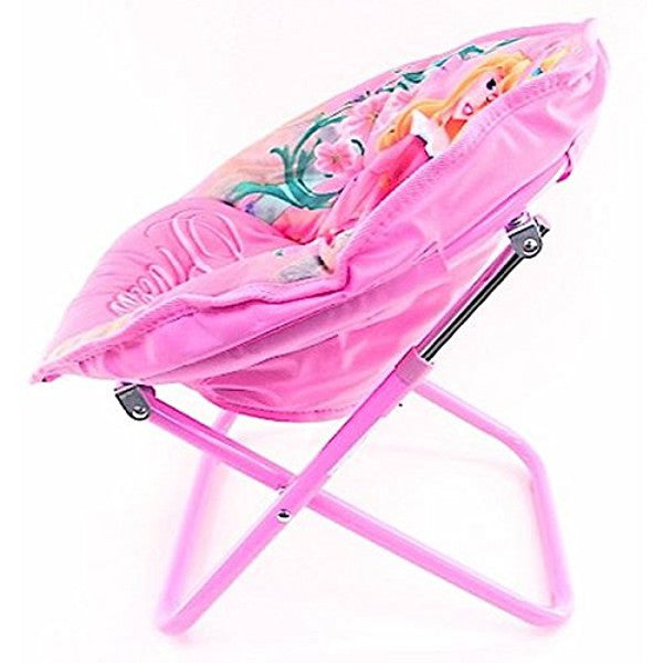 Disney Princess Kids Pink Folding Mini Saucer Chair