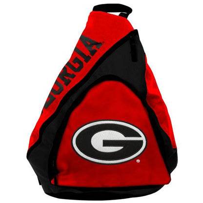 NCAA Georgia Bulldogs Slingback Backpack - Red/Black