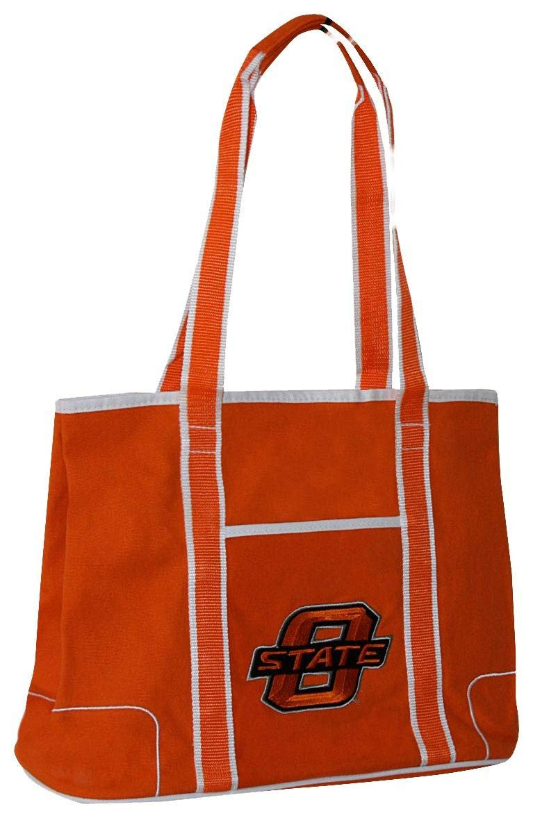 Oklahoma State Orange Hampton Canvas Tote Bag
