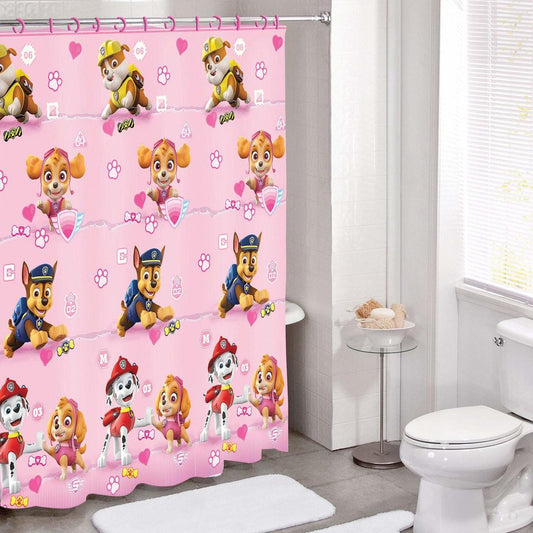 Paw Patrol Caring Mission PEVA Shower Curtain