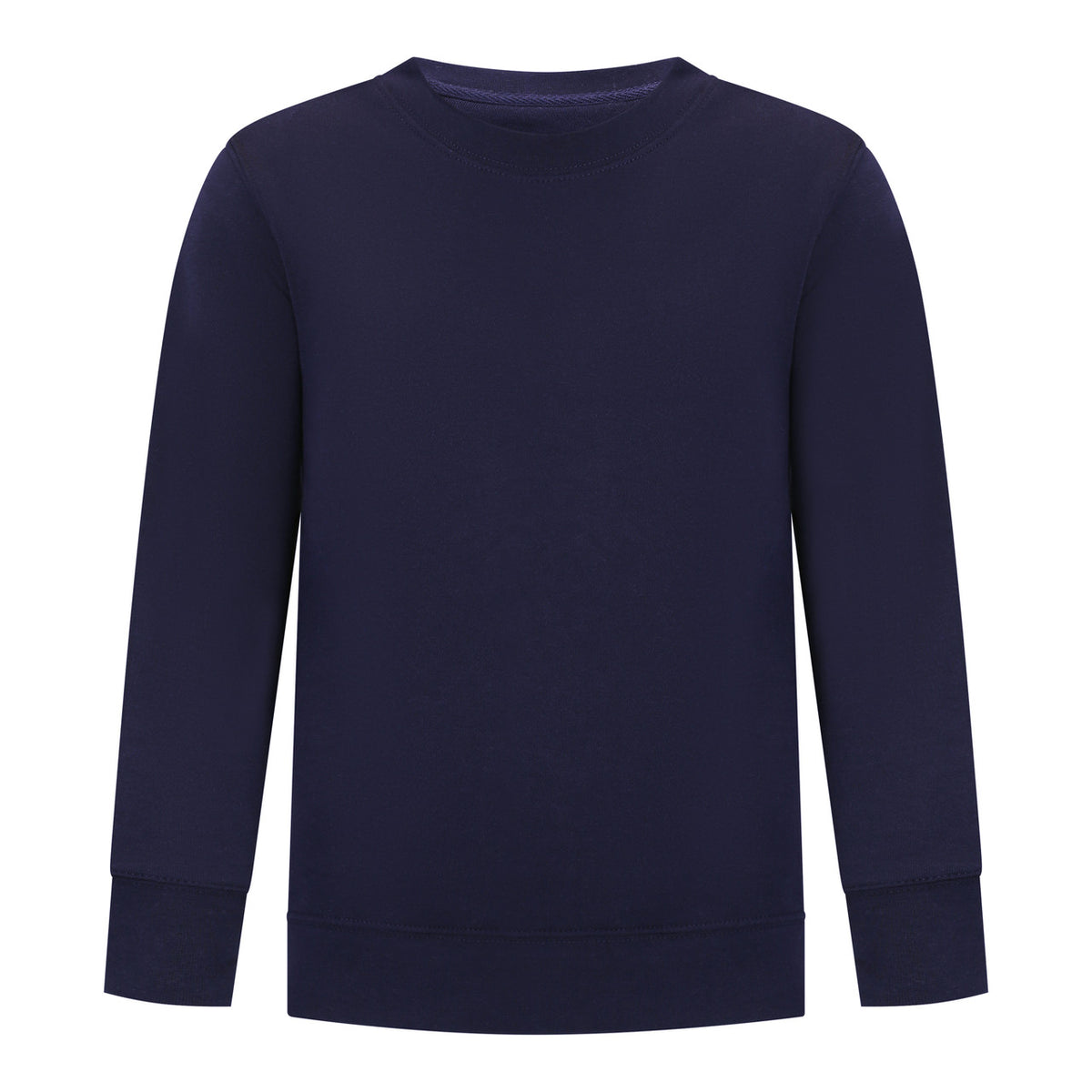 EVERYDAY KIDS Boys’ Fleece Navy Blue Crewneck Sweatshirt