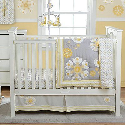 MiGi 3 Piece Crib Set, Sweet Sunshine