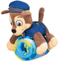 PAW Patrol Chase Fleece Throw and Character Hugger Pillow Set