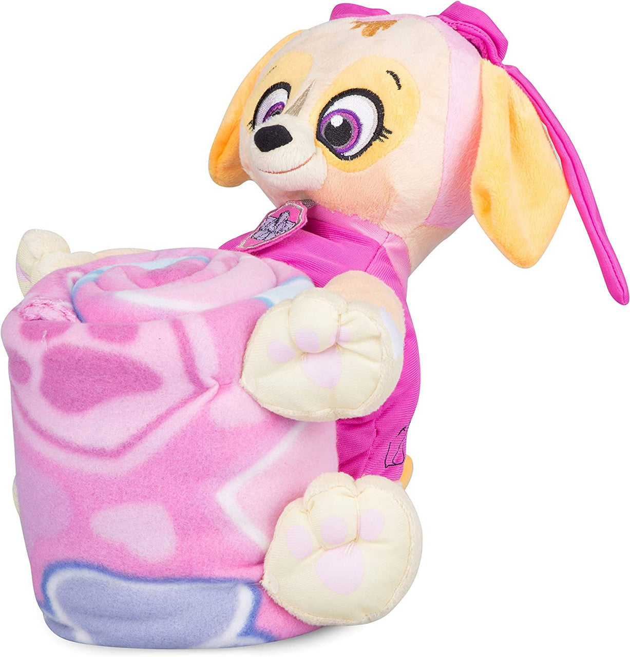 PAW Patrol Skye Fleece Throw and Character Hugger Pillow Set
