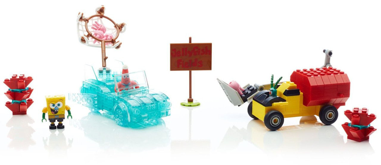 Mega Bloks SpongeBob Invisible Boatmobile Rescue
