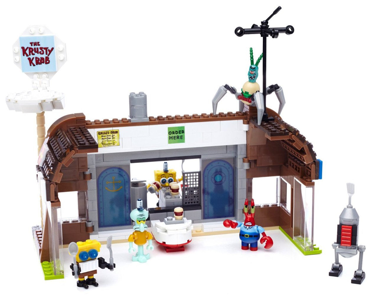 Mega Bloks SpongeBob Krusty Krab Attack